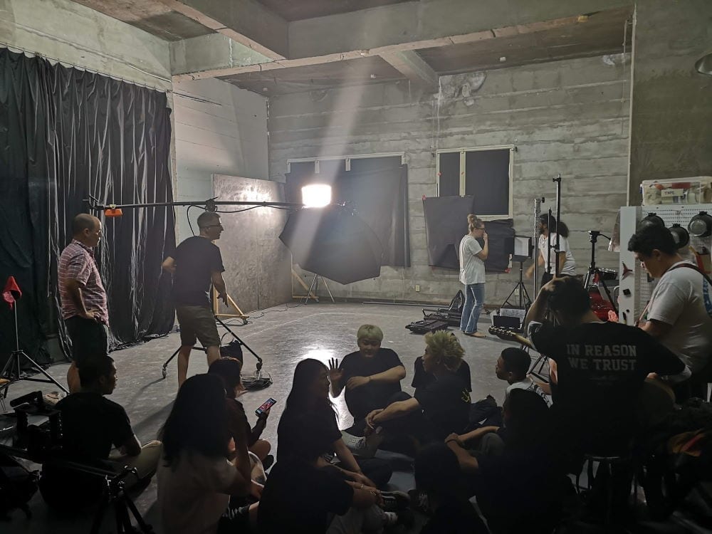Music video shooting in Vietnam